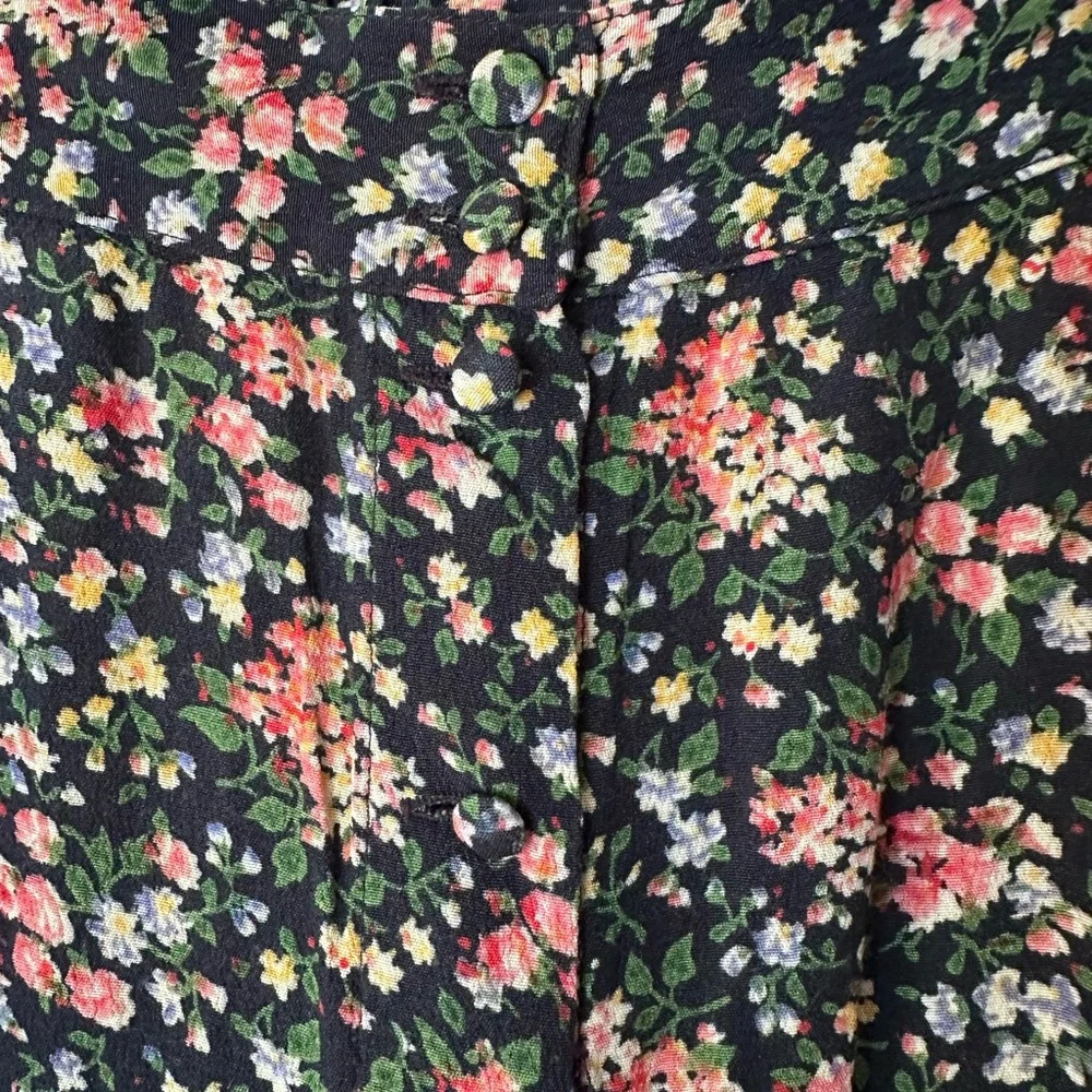 Sezane Ralph Skirt in Navy Garden XS (Fr 34 / US 2) - Picture 6 of 6